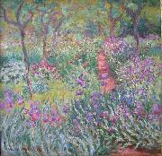 Claude Monet The Artist's Garden at Giverny. oil painting reproduction